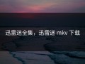 迅雷迷全集，迅雷迷 mkv 下载