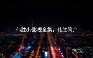 伟胜dv影视全集，伟胜简介